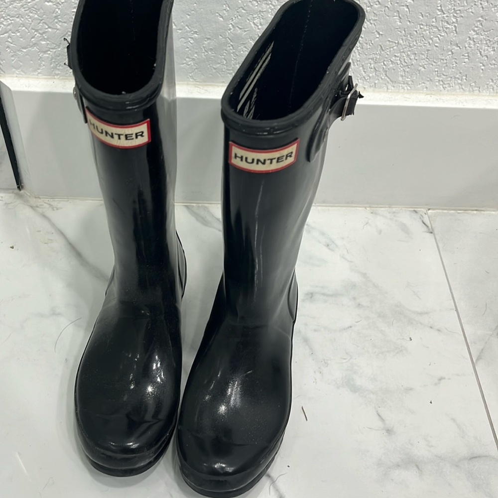 Hunter rain boots